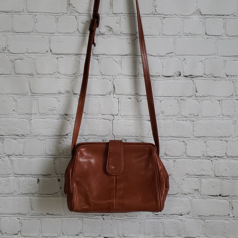 Vintage Leather Bellesco Shoulder Bag